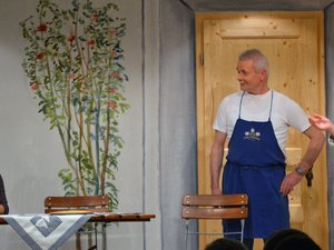 Inge Krügel (Lintrud Frei), Georg Schrott (Georg Maier) und Liesl Schmitt (Luisa Weiland)