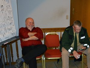 Hinter den Kulissen: Georg Maier, Bernd Frey und Dietmar Mergenthaler