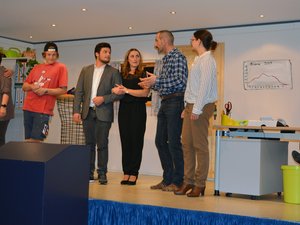 Otto Schön (Thomas Kramer), Martha Ebner (Manuela Joos), Thomas Klein (Jakob Frey), Christian Schmidt (Jonas Netzer), Susanne Ebner (Luisa Weiland), Hubert Ebner (Peter Weiland), Brigitte Ebner (Verena Nieß) und Karola Siegler (Anja Madlener)