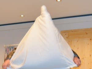 Halb Sack, halb Mensch